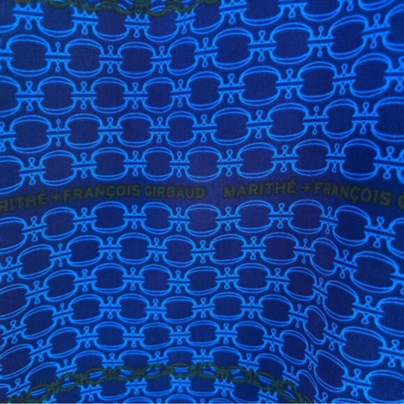 Marithe Francois Girbaud Blue Button-Down Shirt 3XL - Picture 3 of 6